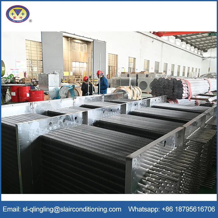 Vertikal type sprengning av luftkjøler